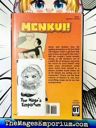 Menkui! Vol 3 - The Mage's Emporium Blu 2408 UPDATEMETA Used English Manga Japanese Style Comic Book