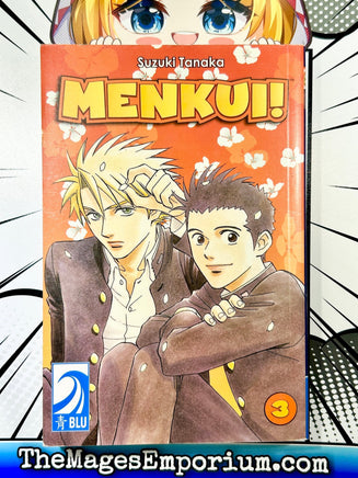 Menkui! Vol 3 - The Mage's Emporium Blu 2408 UPDATEMETA Used English Manga Japanese Style Comic Book