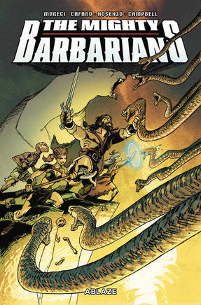 Mighty Barbarians TPB (Mature) - The Mage's Emporium The Multiverse Shopify Collective The Multiverse Used English Graphic Novels Japanese Style Comic Book