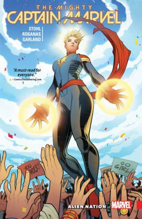 Mighty Captain Marvel TPB Volume 01 Alien Nation - The Mage's Emporium The Multiverse Shopify Collective The Multiverse Used English Graphic Novels Japanese Style Comic Book