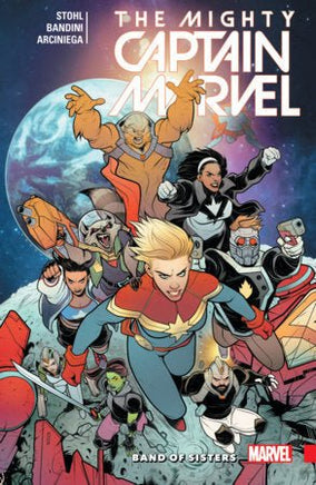 Mighty Captain Marvel TPB Volume 02 Band Of Sisters - The Mage's Emporium The Multiverse Shopify Collective The Multiverse Used English Graphic Novels Japanese Style Comic Book
