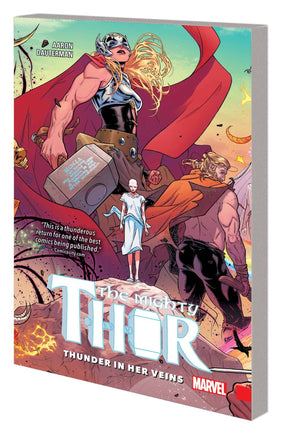 MIGHTY THOR TP VOL 01 THUNDER IN HER VEINS - The Mage's Emporium The Multiverse Shopify Collective The Multiverse Used English Graphic Novels Japanese Style Comic Book