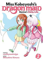 Miss Kobayashi's Dragon Maid Kanna's Daily Life Vol 2 - The Mage's Emporium Seven Seas 2409 UPDATEMETA Used English Manga Japanese Style Comic Book