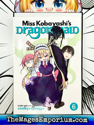 Miss Kobayashi's Dragon Maid Vol 6 - The Mage's Emporium Seven Seas 2409 BackInStock UPDATEMETA Used English Manga Japanese Style Comic Book