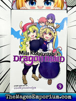 Miss Kobayashi's Dragon Maid Vol 9 - The Mage's Emporium Seven Seas 2406 alltags description Used English Manga Japanese Style Comic Book