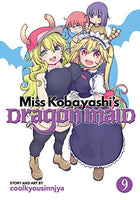 Miss Kobayashi's Dragon Maid Vol 9 - The Mage's Emporium Seven Seas 2406 alltags description Used English Manga Japanese Style Comic Book