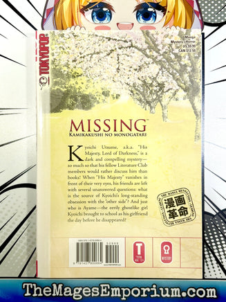 Missing Kamikakushi No Monogatari Vol 1 - The Mage's Emporium Tokyopop 2501 BackInStock updateage Used English Manga Japanese Style Comic Book