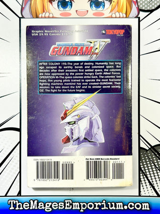 Mobile Suit Gundam Wing Vol 1 - The Mage's Emporium The Mage's Emporium 2409 BackInStock UPDATEMETA Used English Manga Japanese Style Comic Book