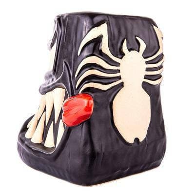 Mondo Spider - Man Venom 40oz Ceramic Tiki Mug - The Mage's Emporium ToyShnip Shopify Collective ToyShnip Used English Action & Toy Figures Japanese Style Comic Book