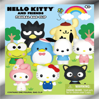 Monogram: Sanrio Hello Kitty and Friends - 3D Foam Bag Clip Blind Bag - The Mage's Emporium Shumi Toys & Gifts Shopify Collective Shumi Toys & Gifts Used English Bag Clip Japanese Style Comic Book