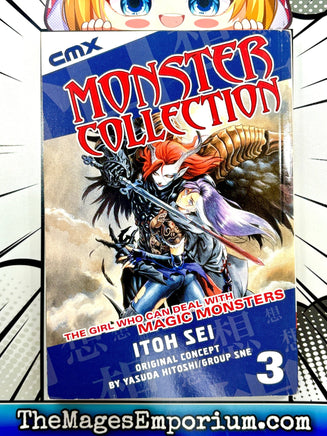 Monster Collection Vol 3 - The Mage's Emporium CMX 2411 UPDATEMETA Used English Manga Japanese Style Comic Book