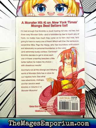 Monster Musume Everyday Life with Monster Girls Vol 2 - The Mage's Emporium Seven Seas outofstock UPDATEMETA Used English Manga Japanese Style Comic Book