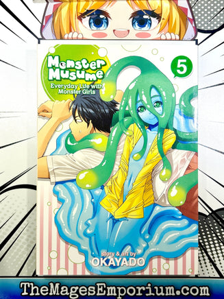 Monster Musume Vol 5 - The Mage's Emporium Seven Seas 2412 BackInStock UPDATEMETA Used English Manga Japanese Style Comic Book