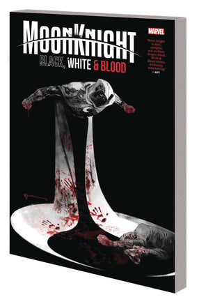 Moon Knight Black White Blood TPB - The Mage's Emporium The Multiverse outofstock Shopify Collective The Multiverse Used English Graphic Novels Japanese Style Comic Book