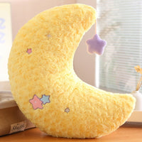 Moon & Star Plushie Pillows - The Mage's Emporium Kore Kawaii Kore Kawaii Shopify Collective Used English Japanese Style Comic Book