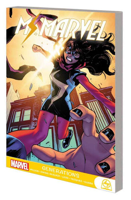 Ms Marvel Graphic Novel TPB Generations Brand New - The Mage's Emporium The Multiverse Shopify Collective The Multiverse Used English Graphic Novels Japanese Style Comic Book