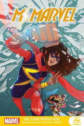 Ms Marvel Graphic Novel TPB Metamorphosis Brand New - The Mage's Emporium The Multiverse Shopify Collective The Multiverse Used English Graphic Novels Japanese Style Comic Book