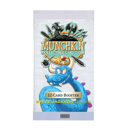 Munchkin CCG Base Set Booster Pack | New - The Mage's Emporium Golem Games Golem Games Shopify Collective Used English Japanese Style Comic Book