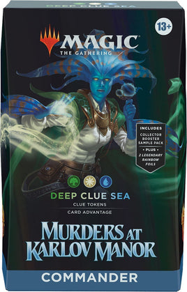 Murders at Karlov Manor - Commander Deck (Deep Clue Sea) - The Mage's Emporium PunkOuter Games PunkOuter Games Shopify Collective Used English MTG Sealed Japanese Style Comic Book