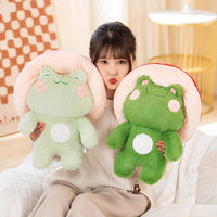 Mushroom Frog Plushies - The Mage's Emporium Kore Kawaii Kore Kawaii Shopify Collective Used English Japanese Style Comic Book