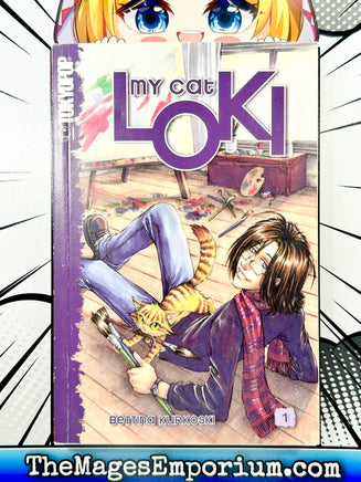 My Cat Loki Vol 1 - The Mage's Emporium Tokyopop 2403 alltags description Used English Manga Japanese Style Comic Book