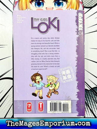 My Cat Loki Vol 2 - The Mage's Emporium Tokyopop 2000's 2308 copydes Used English Manga Japanese Style Comic Book