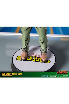 My Hero Academia: All Might Casual Wear Pvc Statue Figure - The Mage's Emporium Super Anime Store Shopify Collective Super Anime Store Used English Figures Japanese Style Comic Book