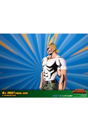 My Hero Academia: All Might Casual Wear Pvc Statue Figure - The Mage's Emporium Super Anime Store Shopify Collective Super Anime Store Used English Figures Japanese Style Comic Book