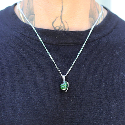 My Hero Academia™ Katsuki Bakugo Grenade Necklace - The Mage's Emporium Mister SFC Mister SFC Shopify Collective Used English NECKLACE Japanese Style Comic Book