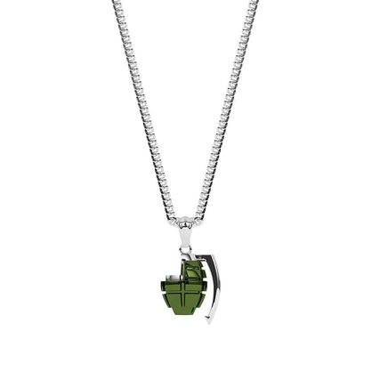 My Hero Academia™ Katsuki Bakugo Grenade Necklace - The Mage's Emporium Mister SFC Mister SFC Shopify Collective Used English NECKLACE Japanese Style Comic Book