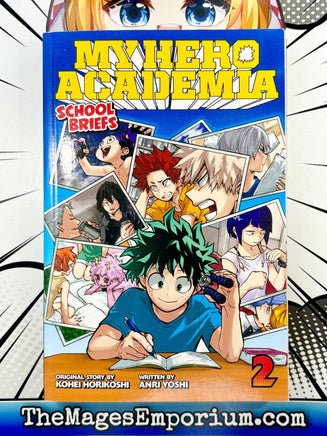 My Hero Academia School Briefs Vol 2 - The Mage's Emporium Viz Media 2409 BackInStock UPDATEMETA Used English Light Novel Japanese Style Comic Book