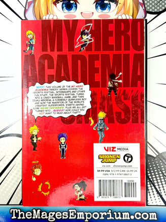 My Hero Academia Smash!! Vol 2 - The Mage's Emporium Viz Media 2503 BackInStock Used English Manga Japanese Style Comic Book