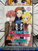 My Next Life as a Villainess: All Routes Lead to Doom! Vol 3 - The Mage's Emporium Seven Seas 2409 UPDATEMETA Used English Manga Japanese Style Comic Book