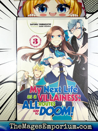 My Next Life as a Villainess: All Routes Lead to Doom! Vol 3 Light Novel - The Mage's Emporium J Novel Club outofstock UPDATEMETA Used English Manga Japanese Style Comic Book