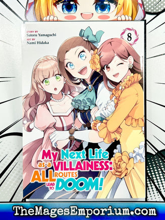 My Next Life as a Villainess: All Routes Lead to Doom! Vol 8 - The Mage's Emporium Seven Seas 2405 alltags description Used English Manga Japanese Style Comic Book