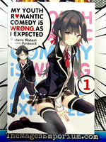 My Youth Romantic Comedy is Wrong, As I Expected Vol 1 - The Mage's Emporium Yen Press 2411 BackInStock UPDATEMETA Used English Manga Japanese Style Comic Book