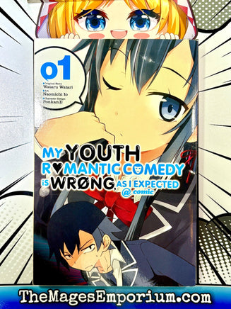 My Youth Romantic Comedy Is Wrong As I Expected Vol 1 - The Mage's Emporium Yen Press 2410 BackInStock UPDATEMETA Used English Manga Japanese Style Comic Book