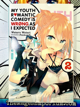 My Youth Romantic Comedy Is Wrong, As I Expected Vol 2 Light Novel - The Mage's Emporium Yen Press 2411 UPDATEMETA Used English Light Novel Japanese Style Comic Book