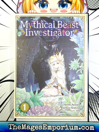 Mythical Beast Investigator Vol 1 - The Mage's Emporium Seven Seas 2501 BackInStock updateage Used English Manga Japanese Style Comic Book
