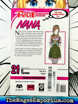 Nana Vol 21 - The Mage's Emporium Viz Media outofstock UPDATEMETA Used English Manga Japanese Style Comic Book