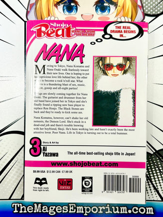 Nana Vol 3 - The Mage's Emporium Viz Media outofstock UPDATEMETA Used English Manga Japanese Style Comic Book