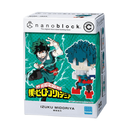 Nanoblock Charanano Series: My Hero Academia - Izuku Midoriya - The Mage's Emporium Shumi Toys & Gifts Shopify Collective Shumi Toys & Gifts Used English Nanoblock Japanese Style Comic Book