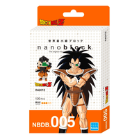 Nanoblock: Dragon Ball Z - Raditz - The Mage's Emporium Shumi Toys & Gifts Shopify Collective Shumi Toys & Gifts Used English Nanoblock Japanese Style Comic Book