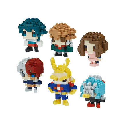 Nanoblock: Mininano Series: My Hero Academia Vol. 1 Box of 6 - The Mage's Emporium Shumi Toys & Gifts Shopify Collective Shumi Toys & Gifts Used English Nanoblock Japanese Style Comic Book