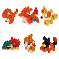Nanoblock: Mininano Series: Pokemon (Fire Type) Set 1 Box of 6 - The Mage's Emporium Shumi Toys & Gifts Shopify Collective Shumi Toys & Gifts Used English Nanoblock Japanese Style Comic Book