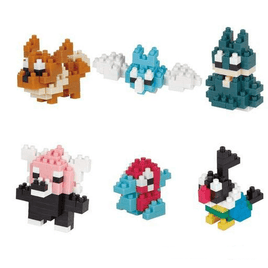 Nanoblock: Mininano Series: Pokemon (Normal Type) Set 1 Box of 6 - The Mage's Emporium Shumi Toys & Gifts Shopify Collective Shumi Toys & Gifts Used English Nanoblock Japanese Style Comic Book
