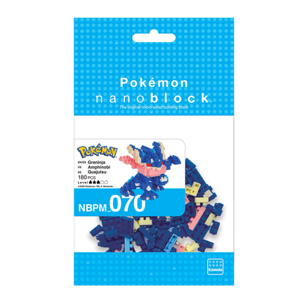 Nanoblock: Pokémon Series - Greninja - The Mage's Emporium Shumi Toys & Gifts Shopify Collective Shumi Toys & Gifts Used English Nanoblock Japanese Style Comic Book