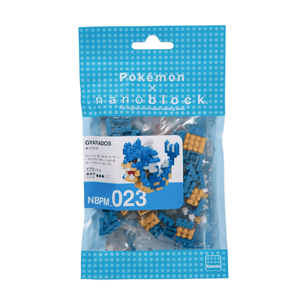 Nanoblock: Pokémon Series - Gyarados - The Mage's Emporium Shumi Toys & Gifts Shopify Collective Shumi Toys & Gifts Used English Nanoblock Japanese Style Comic Book