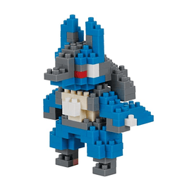 Nanoblock: Pokémon Series - Lucario - The Mage's Emporium Shumi Toys & Gifts Shopify Collective Shumi Toys & Gifts Used English Nanoblock Japanese Style Comic Book