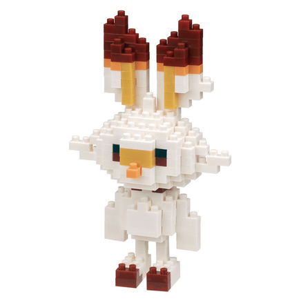 Nanoblock: Pokémon Series - Scorbunny - The Mage's Emporium Shumi Toys & Gifts Shopify Collective Shumi Toys & Gifts Used English Nanoblock Japanese Style Comic Book